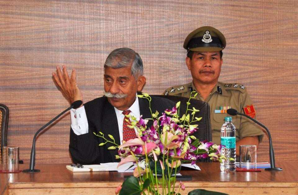 Lieutenant Governor of Ladakh B.D. Mishra