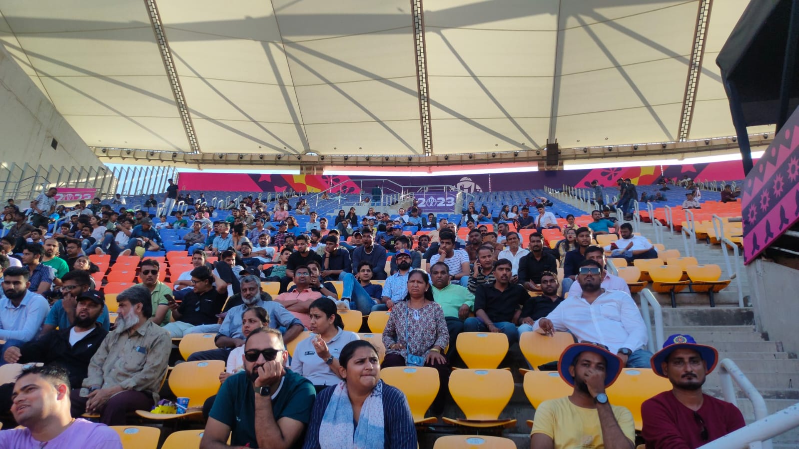 Audience in the stadium