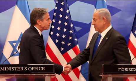 Blinken and Netanyahu meet