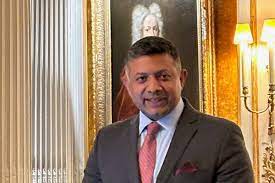 Indian High Commissioner in who visited Glasgow